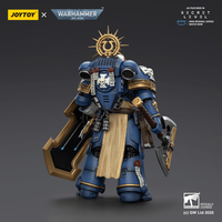 Warhammer 40K Ultramarines Metaurus with Power Axe, Stormshield and Plasma Pistol Action Figure JoyToy JT02786